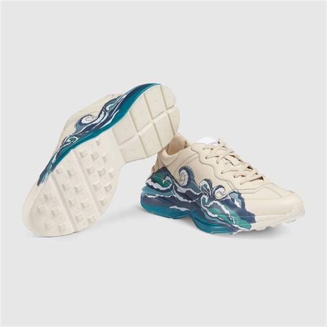 gucci sneakers wave|Gucci rhyton wave 576052.